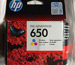 Картридж цветной  HP650